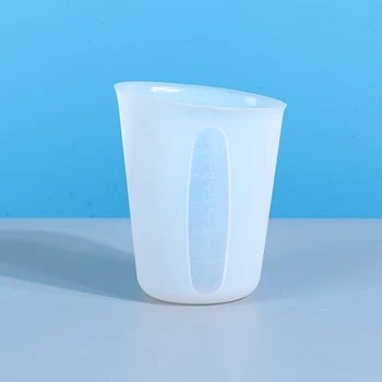 Силиконовый Мерный стаканчик KIKI Многоразовый Стаканчик для смешивания с точной шкалой Кристалл Эпоксидная смола Аксессуары для смешивания Гаджеты 16