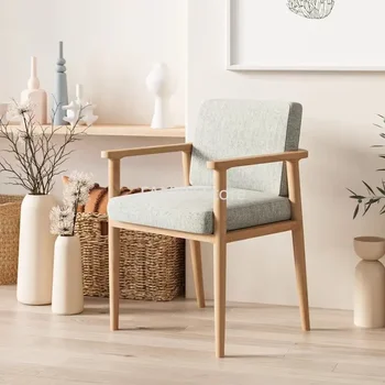 Скандинавские Современные обеденные стулья Минималистичное кресло со спинкой Дизайн обеденных стульев Sillas De Comedor Мебель для гостиной WZ50DC