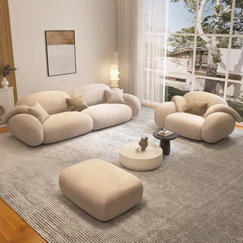 Современный Белый Модульный диван Elegantes Дизайн гостиной Европейский Секционный диван Уличная Творческая квартира Muebles Hogar Furniture 19