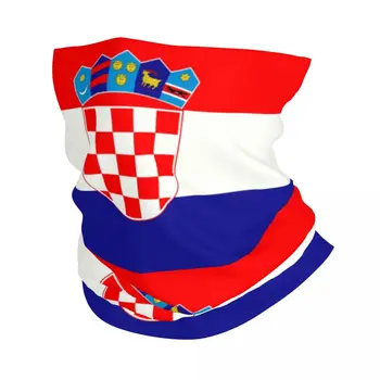 Флаг Хорватии, бандана, гетры, Ветрозащитный шарф для лица, мужские И женские головные уборы, балаклава 8