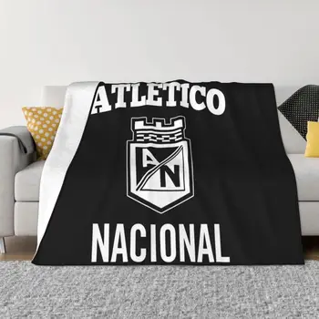 Футбольное одеяло Атлетико Насьональ Колумбия Медельин, Пушистое модное высококачественное постельное белье для спальни с диваном 16