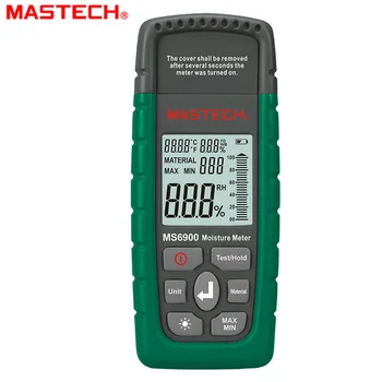 Цифровой измеритель влажности древесины Mastech MS6900 11