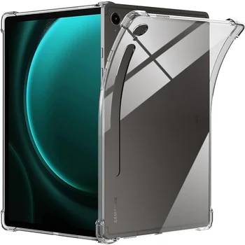 Чехол для планшета Samsung Galaxy Tab S9 FE 10,9 дюймов 2023 Подушка Безопасности Для Защиты От падения Силиконовый TPU Противоударный SM-X510 SM-X516B 19