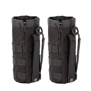 0,5 л / 1,5 л Походная спортивная сумка для воды, тактическая военная спортивная сумка для бутылки с водой, дорожная сумка для чайника, держатель для кемпинга на открытом воздухе 4