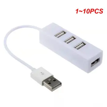 1-10 Шт. RYRA Small Power Board USB-Концентратор, Розетка, Мини-Маленький 4-портовый USB2.0 Конвертер, Удлинитель, Набор Для Намотки кабеля Для ПК 1