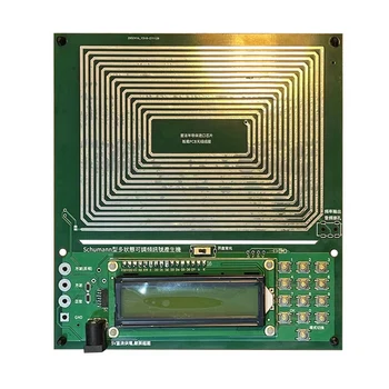1 комплект DC5V Регулируемый 0,01-100 кГц 7,83 Гц Резонанс Шумана Сверхнизкочастотный Генератор Импульсных Волн Аудио Резонатор Зеленый 5