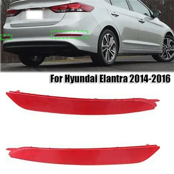 1 пара отражателей заднего бампера для Hyundai Elantra 2014-2016 (слева и справа) 19