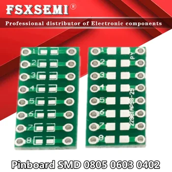 10шт Pinboard SMD 0805 0603 0402 Для DIP PCB Transfer Board DIP Pin Board Pitch Adapter Наборы Ключей 11
