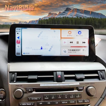 12,3-дюймовый Автомобильный Мультимедийный Видеоплеер CarPlay Android 13 Экран Для Lexus RX RX270 RX350 RX450H 2009-2015 128 ГБ GPS Головное Устройство 19