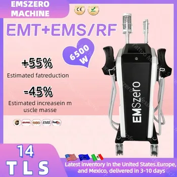 2023 EMSZERO RF 14 TLS 2в1 Роликовый Hi-emt EMSzero С 4 Ручками Для Стимуляции Таза, Аппарат для похудения 8