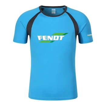 2023 Мужская футболка с логотипом FENDT, повседневная Спортивная Хлопковая Обычная Летняя новинка с короткими рукавами, Горячая распродажа, Быстросохнущая Дышащая Популярная футболка 8