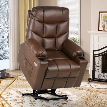2023 Новое кресло-качалка с электроприводом для пожилых людей, тканевое кресло-качалка с массажем и подогревом 3
