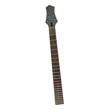 24 Лады Кленовый гитарный гриф DIY Luthier Незавершенная Замена музыкального инструмента 25,6 