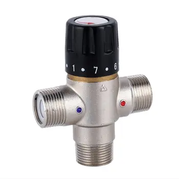 3/4-дюймовый солнечный нагреватель DN20, термостатический смесительный клапан, трубный клапан TMV, термостат 16