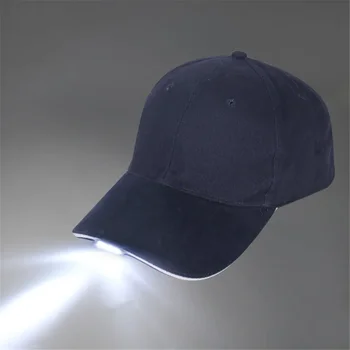 5 светодиодная лампа крышка батареи питание шляпа с светодиодные фонари голову налобный фонарик для открытый пешие прогулки бег бейсбольная кепка кепки кемпинг  16