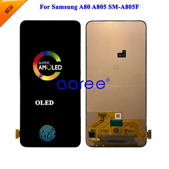 6,7 'AMOMLED OLED ЖК-экран для Samsung A80 ЖК-дисплей Для Samsung A80 2019 A805F Сенсорный Дигитайзер ЖК-экрана в сборе 13