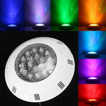 7 цветов 24 В 18 Вт LED RGB Подводный бассейн Яркий свет /Дистанционное управление 3