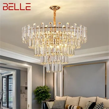 BELLE Postmodern Люстра Светильники Хрустальный Подвесной Светильник Luxury Light Home LED для Гостиной Столовой 1