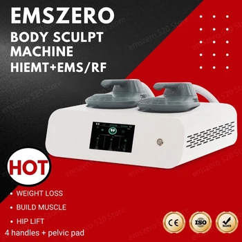 EMSZERO RF Потеря Веса Для Похудения 200 Гц Высокая Мощность Тела EMS NEO Sculpt 2/4/5 Обрабатывает HI-EMT RF Машина Новый Салон 13
