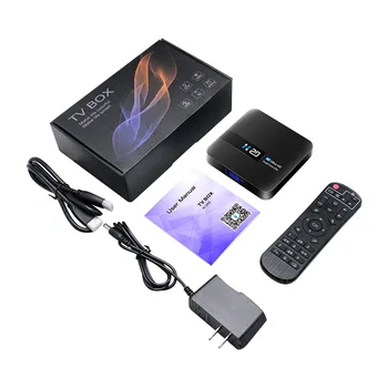 H20 Smart TV Box Телеприставка Для Android 10 Медиаплеер 3D Видео Youtube Netflix 2.4G Wifi 1 + 8 ГБ 2 ГБ + 16 ГБ Приемник RK3228A 16
