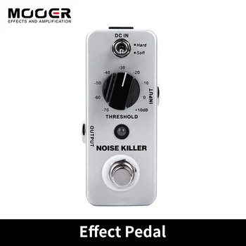 MOOER NOISE KILLER, мини-педаль гитарного эффекта с шумоподавлением, 2 режима True Bypass, Педаль эффектов в цельнометаллическом корпусе, Аксессуары для гитары 3