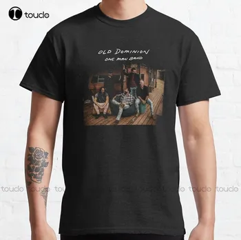 One Man Band Классическая футболка Kenny Chesney Horror Shirt Мода Творческий Досуг Забавная Футболка Harajuku Подарок На Заказ Xs-5Xl Ретро 5