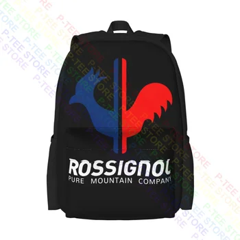 Rossignol Ski Logo R Pure Mountain Company Рюкзак Большой Емкости Для книг Для плавания Экологичный Рюкзак Для верховой езды 9