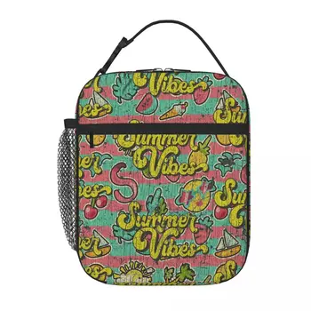 Summer Vibes 292 Lunch Tote Сумка для Ланча Детский Ланч-бокс Термальная сумка для Ланча 5