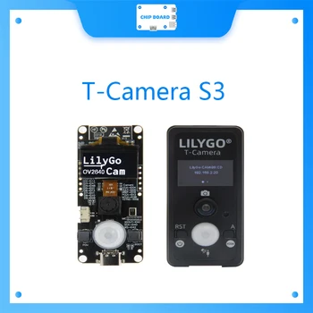 T-Camera S3 ESP32-S3 ESP32-Cam 2 Миллиона пикселей HD-камера Со вспышкой 16 МБ ESP32-S3FN16R8 с 0.96 