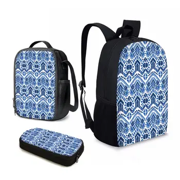 YIKELUO Blue С текстурной печатью в Африканском племени, подарочная упаковка для детей 