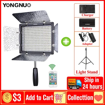 Yongnuo YN300 III YN300III LED Video Light Дневной Свет 5600K CRI95 Освещение для Фотосъемки Заполняющие Лампы для Фотостудийного Видео 18