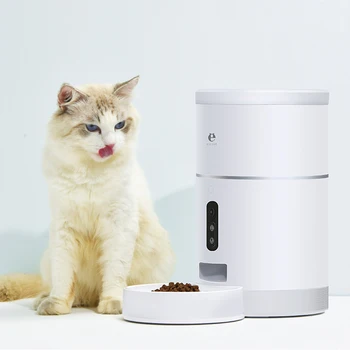 Автоматическая кормушка для домашних животных, дозатор корма, автоматическая Wifi камера, умная кормушка для собак и кошек 9