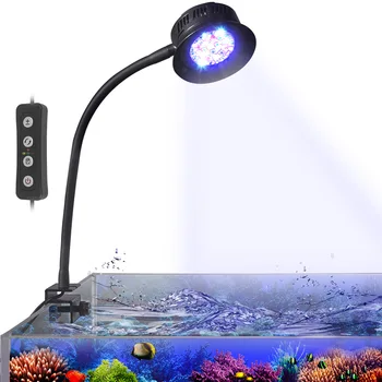 Аквариумная светодиодная лампа Marine coral SPS LPS Аквариум sea Reef Tank Синий Белый Для начинающих 90 В-240 В Для резервуара с морской водой 30-50 см 11