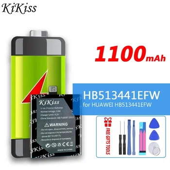 Аккумулятор KiKiss емкостью 1100 мАч для HUAWEI HB513441EFW Digital Batteria 12