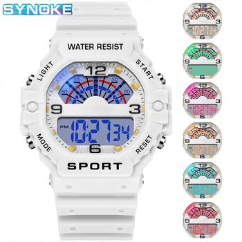 Бренд SYNOKE Военные Часы Мужские Цифровые Спортивные Часы Для Мужчин Водонепроницаемые Электронные Наручные Часы Для Мужчин И Женщин 2023 Relogios 10