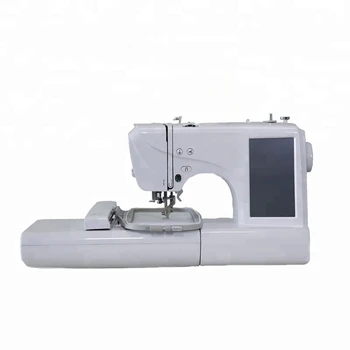 Бытовой компьютеризированный автоматический сенсорный экран JK-ES5, многофункциональная бытовая швейная машина для вышивания 15