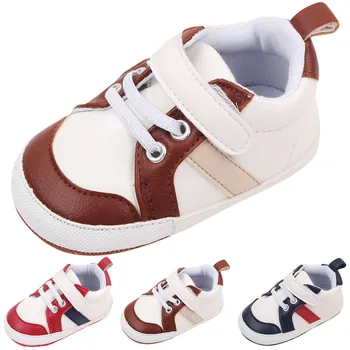 Весенне-осенняя обувь для малышей, повседневная спортивная обувь для маленьких мальчиков и девочек, Мягкие классические кроссовки на плоской подошве, повседневная детская обувь 16