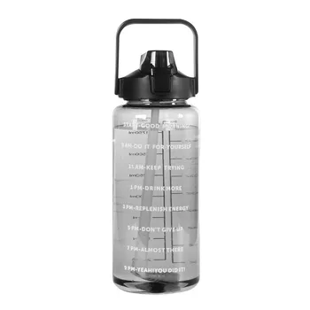 Вместительная Пластиковая Соломенная Чашка Для Воды Спортивная Бутылка Для Воды Портативная Дорожная Бутылка Высококачественные Инструменты Для Питья На Открытом Воздухе В Кемпинге 7