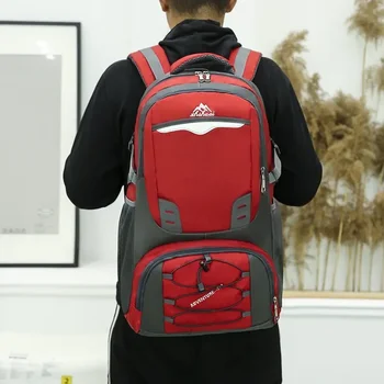 Водонепроницаемая и износостойкая альпинистская сумка большой емкости, многофункциональный плавающий рюкзак для отдыха на открытом воздухе 4