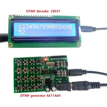 Генераторы сигналов DTMF DC5-24V AE11A04 DTMF для пульта дистанционного управления DTMF 4