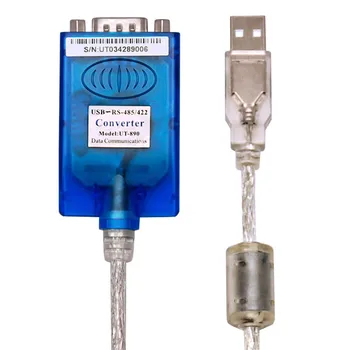 Горячая Продажа UT-890 A USB transfer RS485 / 422 линии передачи данных 485 конвертер VER 2.0 Промышленный Конвертер Кабель-Адаптер 1,5 М 8