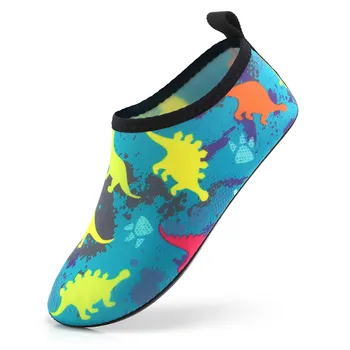 Детская водная обувь Baiyoulun Для девочек и мальчиков, Уличные быстросохнущие водные носки босиком для занятий спортом, пляжным плаванием, серфингом 4