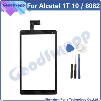 Для Alcatel 1T 10 8082 сенсорный экран Дигитайзер стеклянная панель замена запасных частей датчика 10