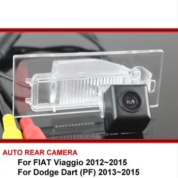 Для FIAT Viaggio для Dodge Dart 2012 ~ 2015 камера заднего вида автомобиля trasera Автоматическая обратная резервная парковка Ночного видения Водонепроницаемый HD 9