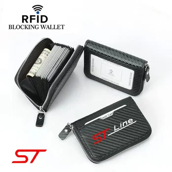 Для Ford STLine ST Explorer Explorer ID-карта, держатель кредитной карты, сумка для карт, RFID-антимагнитный многофункциональный кошелек с несколькими картами 10