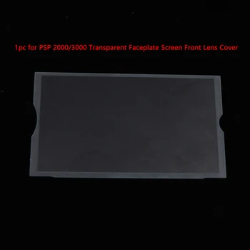 Для PSP 2000/3000 Замена стеклянной крышки ЖК-дисплея, панели объектива, прозрачной лицевой панели экрана, передней крышки объектива 11