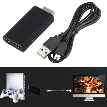 Для Sony 2 PS2 К HDMI-совместимому Адаптеру-Конвертеру Кабель-Адаптер HD для Проектора HD TV Игровые Аксессуары 15