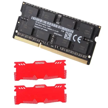 Для ноутбука MT 8GB DDR3 Ram Memory + Охлаждающий Жилет 1600MHz PC3-12800 204 Контакта 1.35 V SODIMM для Памяти ноутбука 16