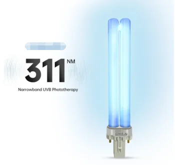 Для трубки Лампы Ультрафиолетовой Фототерапии 311 нм Подходит УФ-лампа UVB PL-S 9W/01/2P NB 311 нм 1