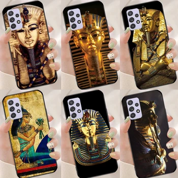 Египет Египетский фараон Задняя крышка Для Samsung Galaxy A21S A02S A10S A12 A32 A42 A52 A72 A40 A50 A70 A71 A51 Чехол 10